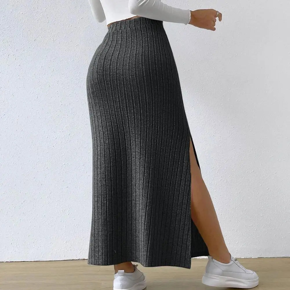 Fall Winter Skirt Knitted