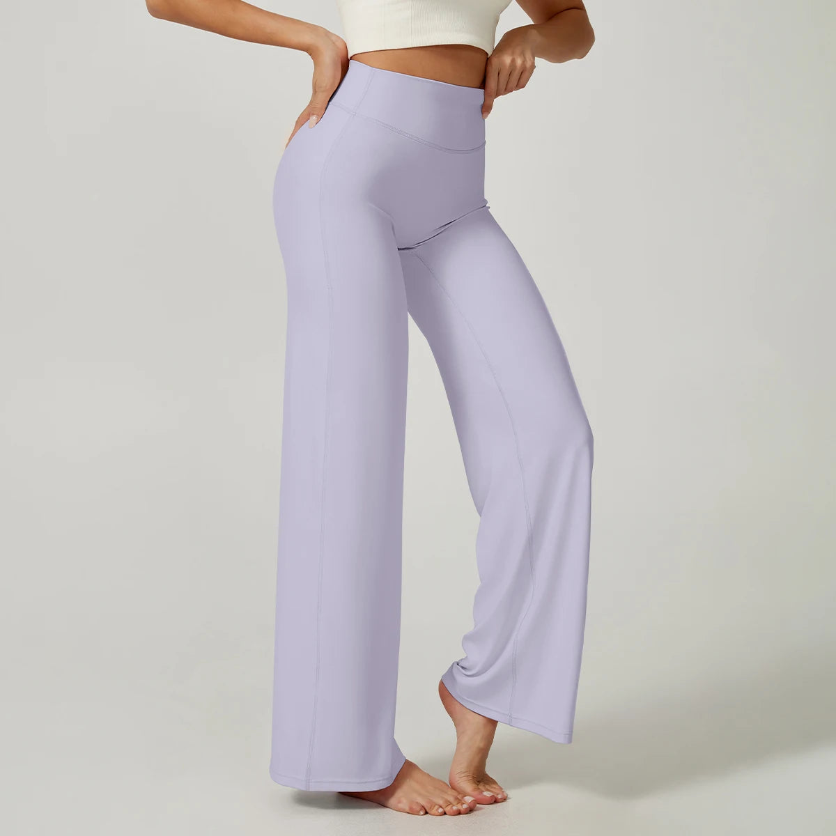 Women High Waist Wide Leg Yoga Pants