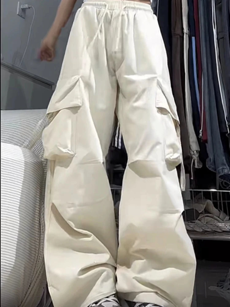 New Women Y2K Cargo Pants