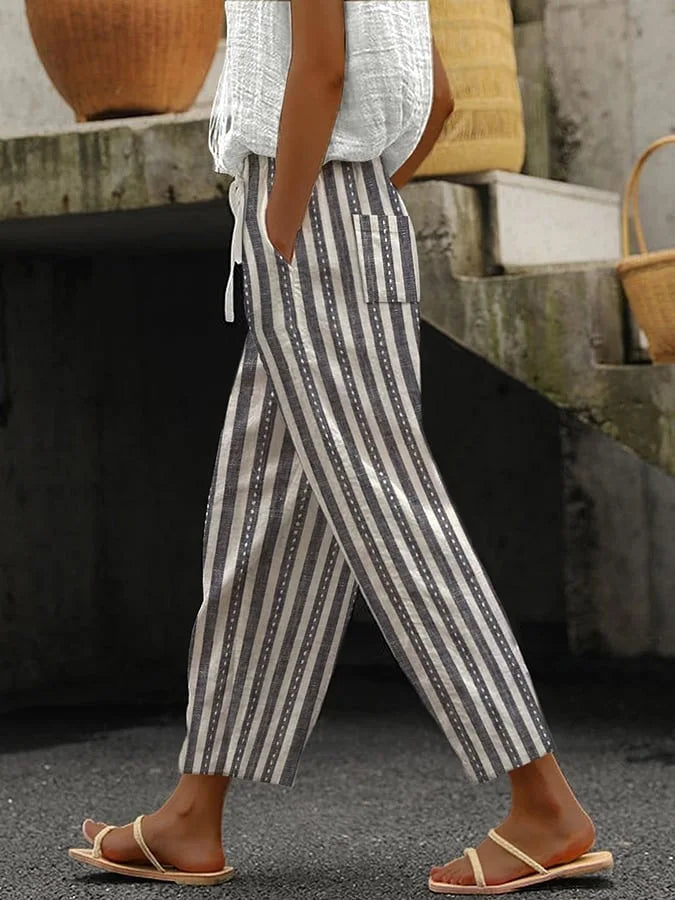 Ladies New Hot Plus Size Printed pants