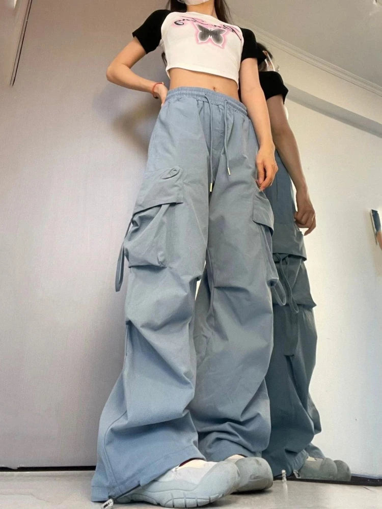 New Women Y2K Cargo Pants