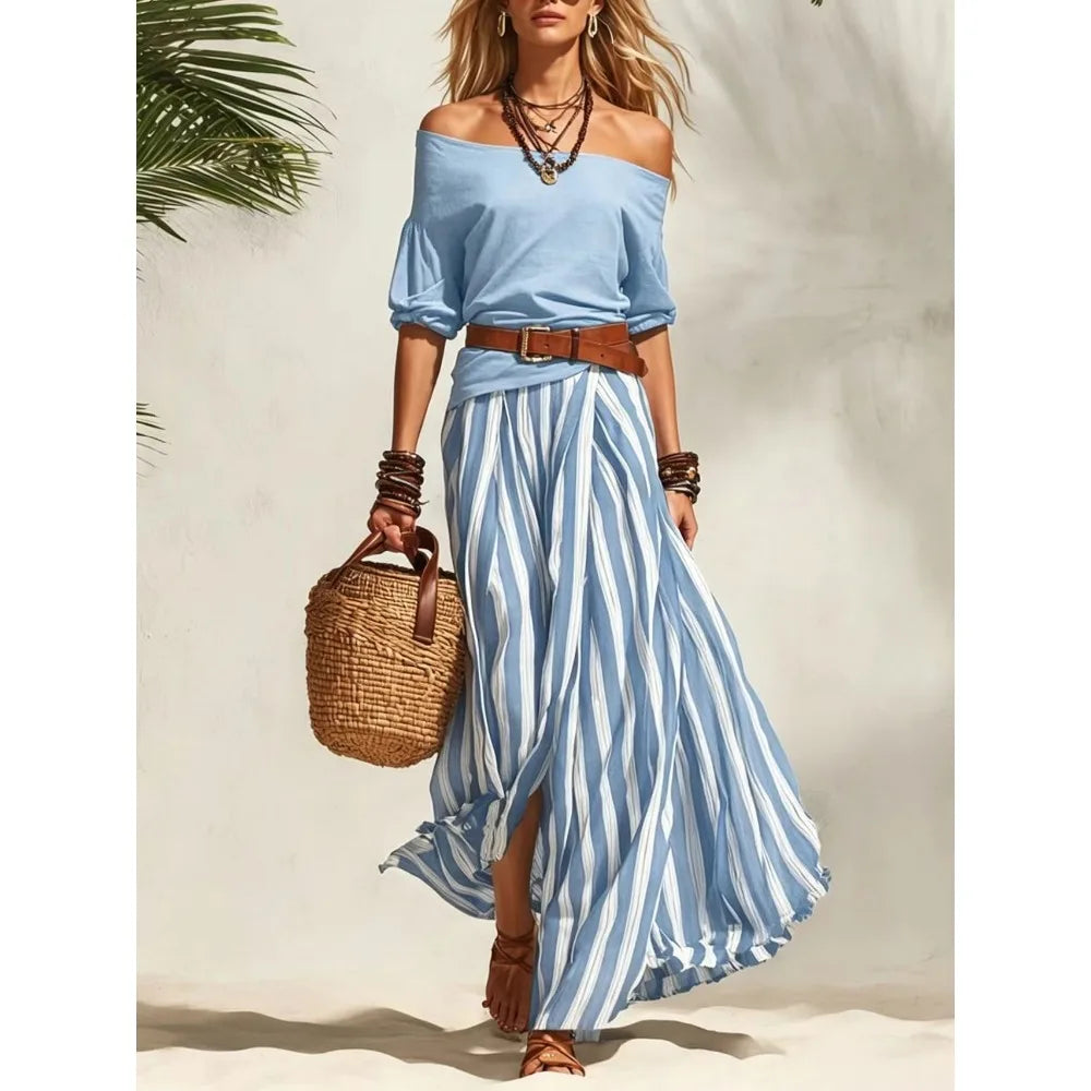Women Multiple Colors Off Shoulder Puff Sleeve