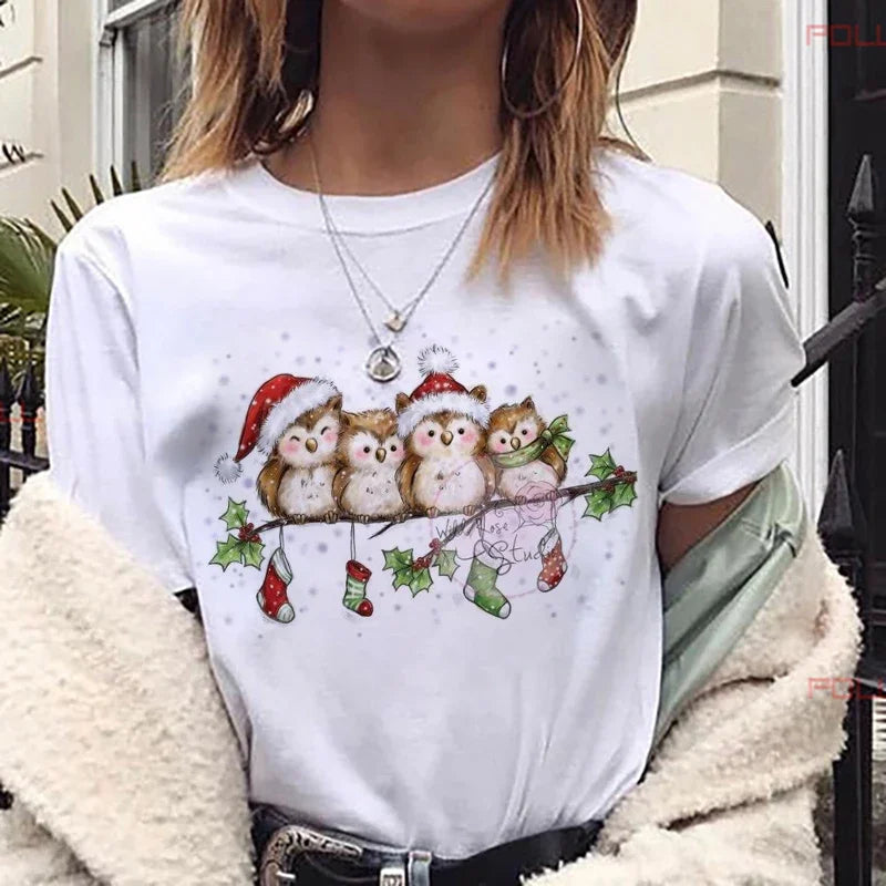 New Santa Claus Women T Shirt