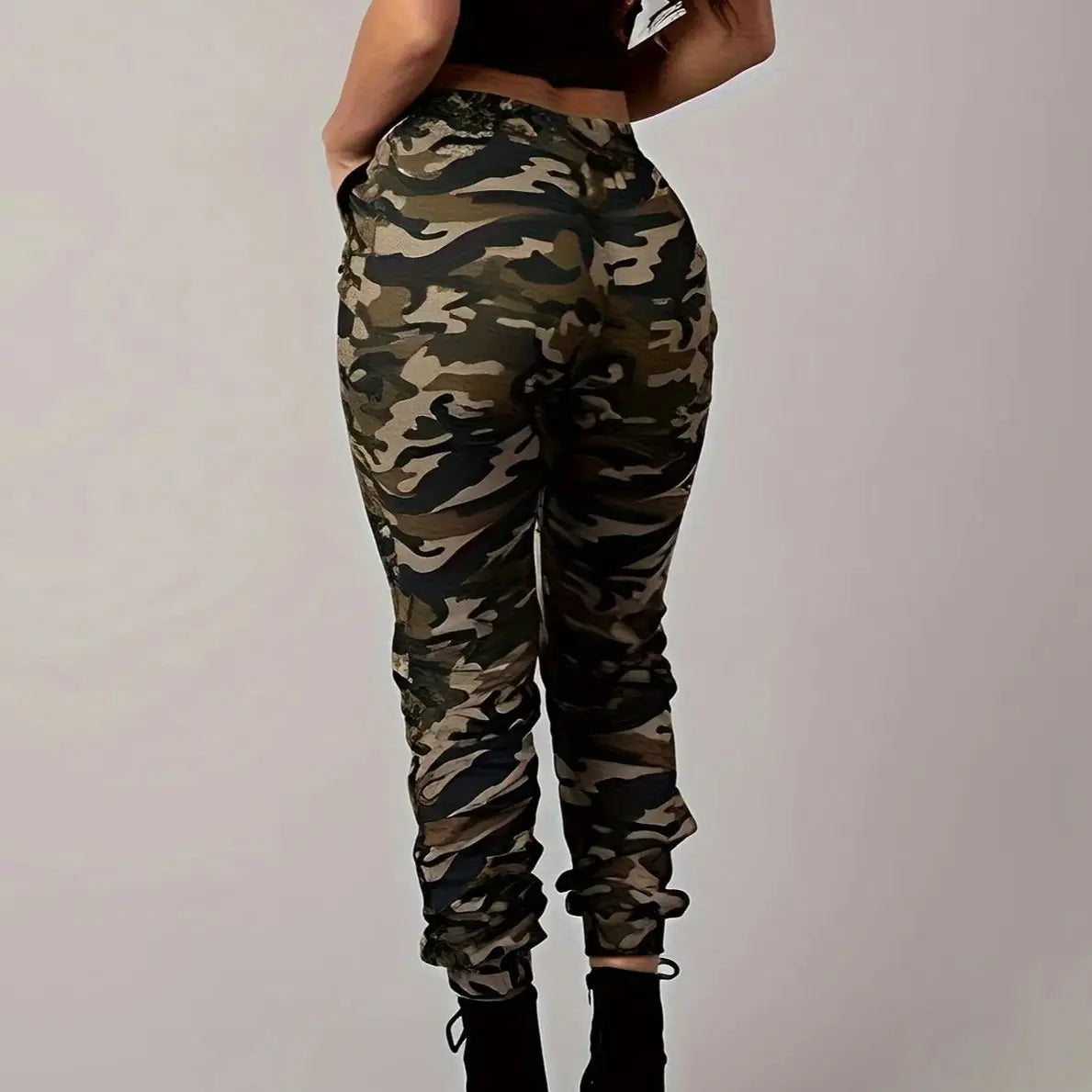 Women's Casual Camo Print