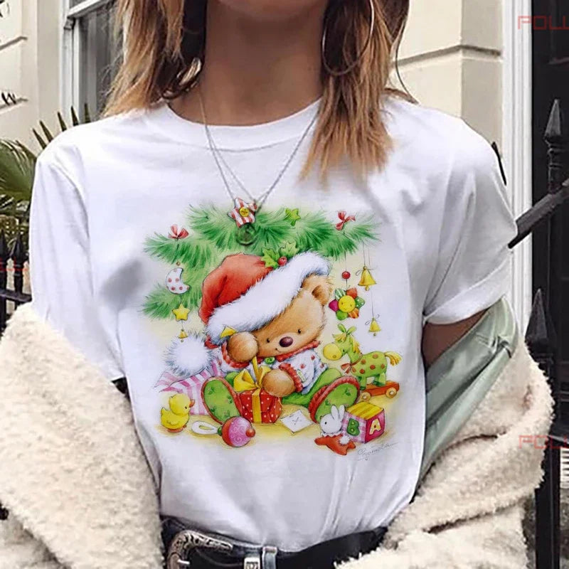 New Santa Claus Women T Shirt