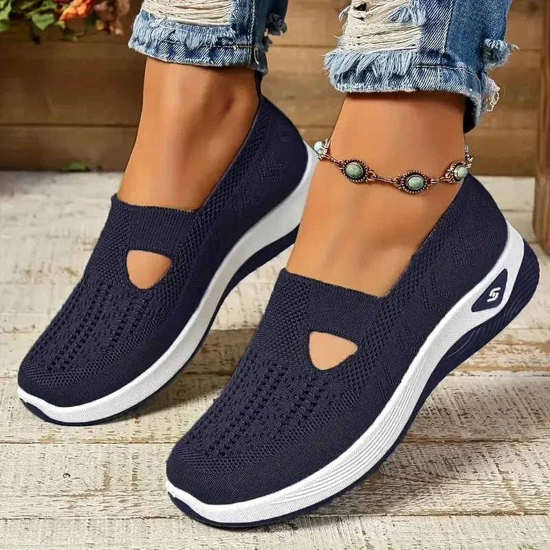 Women's shoes Solid Color Breathable Sneakers