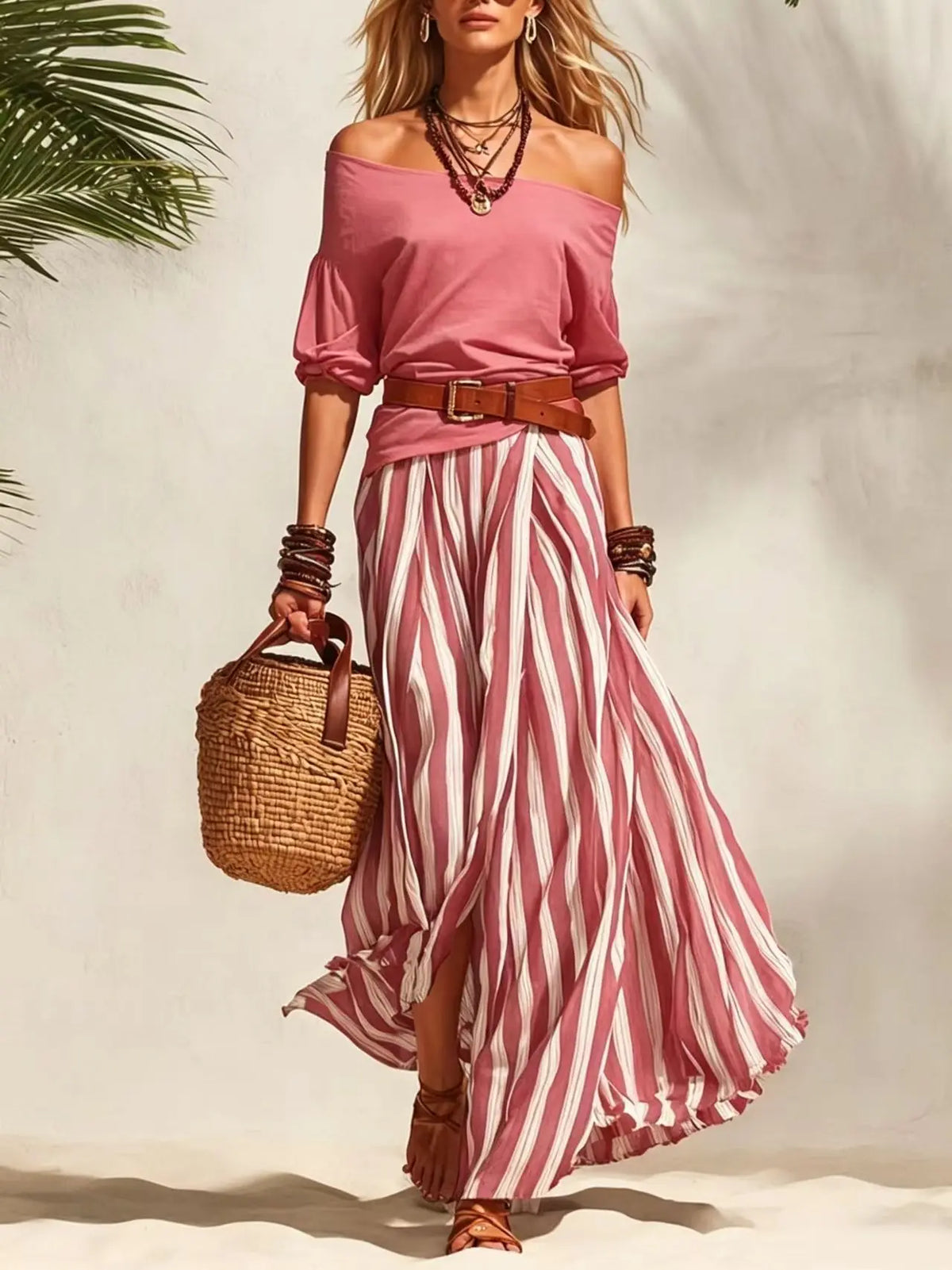 Women Multiple Colors Off Shoulder Puff Sleeve