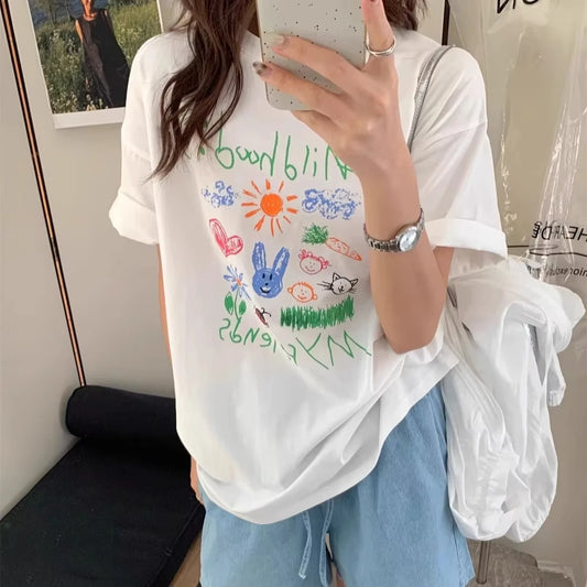Women's Vintage Floral Tshirt