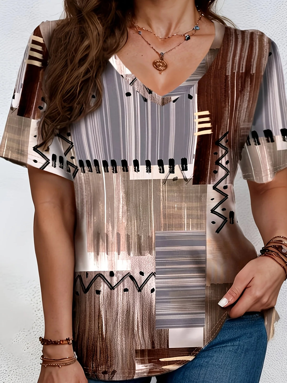 T-shirt women summer casual  T-shirt