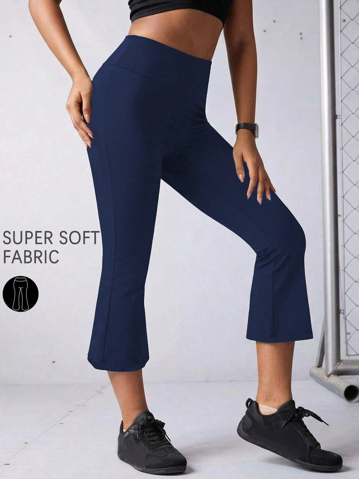 High Waisted Capri Pants