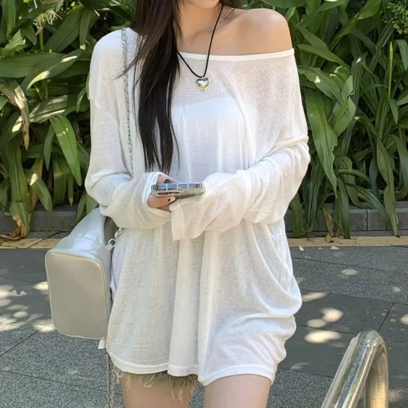 Sexy Sheer Baggy T-shirt