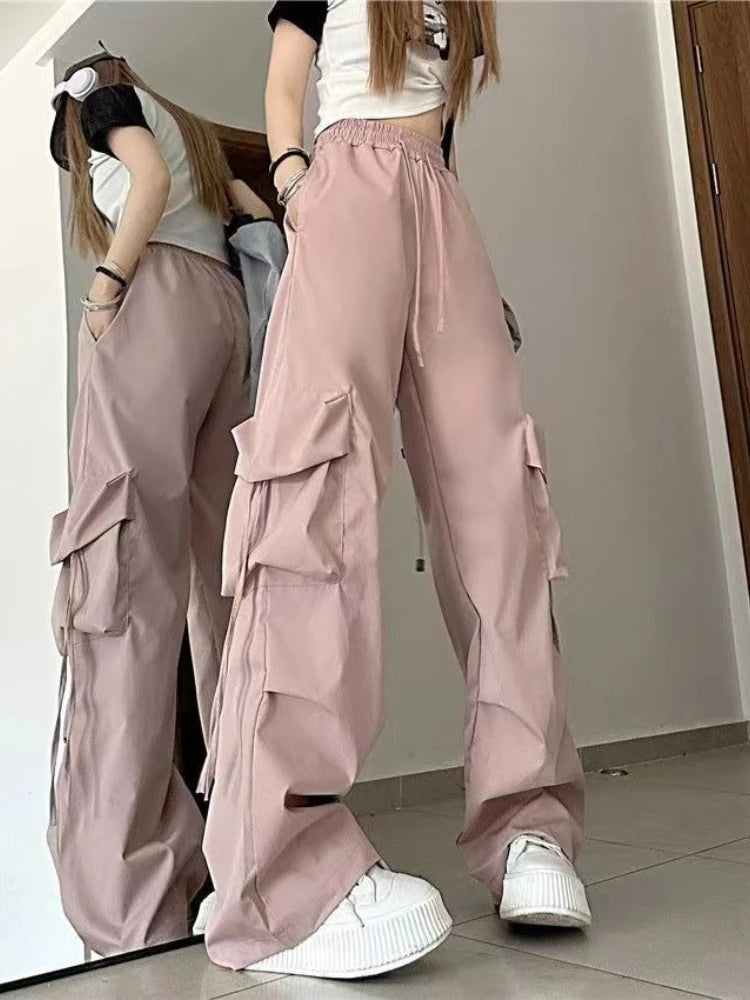 New Women Y2K Cargo Pants