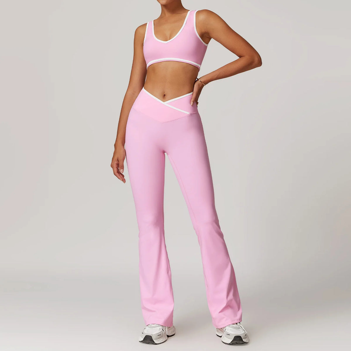 Women Clothes Yoga Set 2 Pieces Workout Outfits
