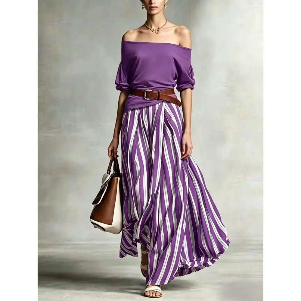 Women Multiple Colors Off Shoulder Puff Sleeve