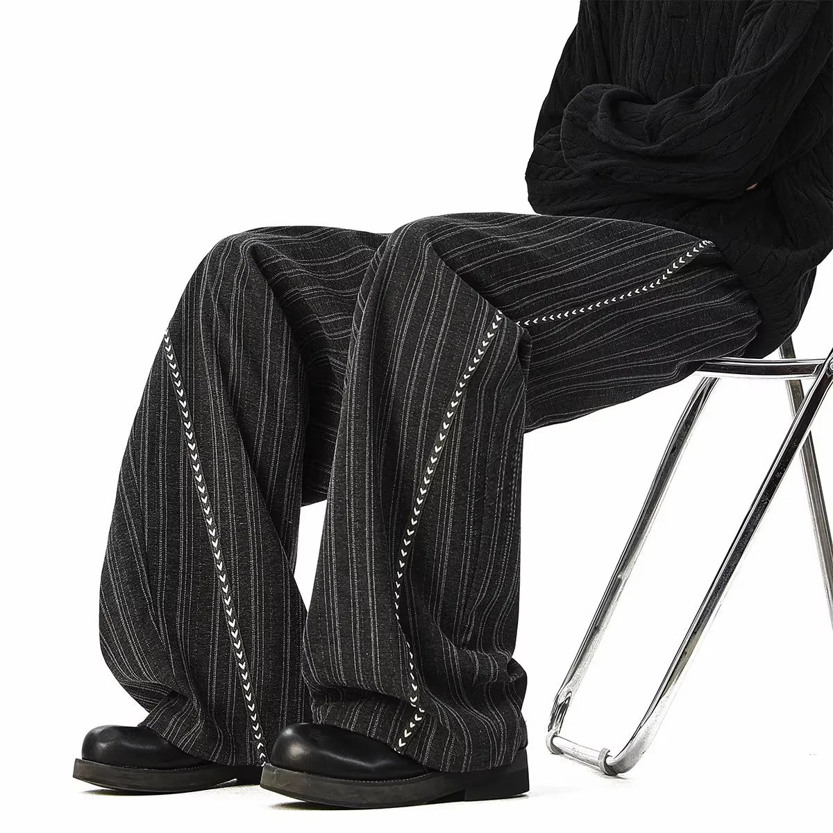 Striped Casual Pants Women's
