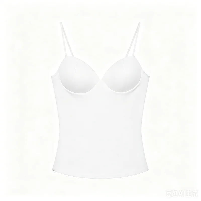 MUJER Sexy Corset Crop Top