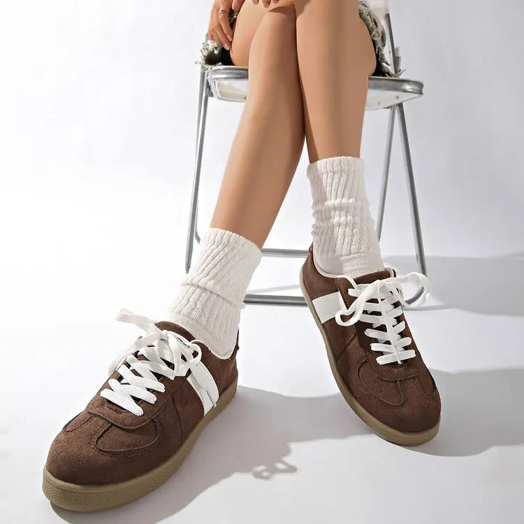 Women's Flat-bottomed Sneakers