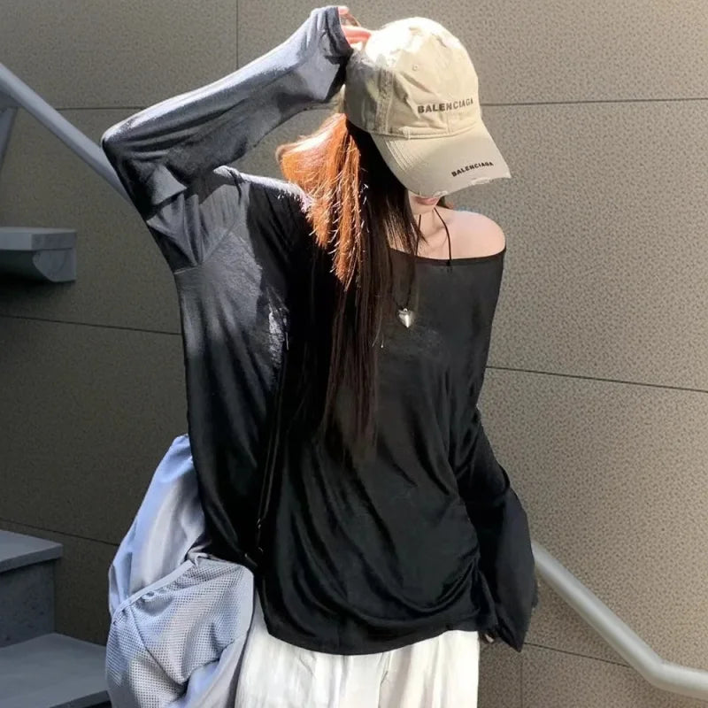 Sexy Sheer Baggy T-shirt