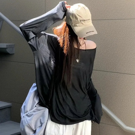Sexy Sheer Baggy T-shirt