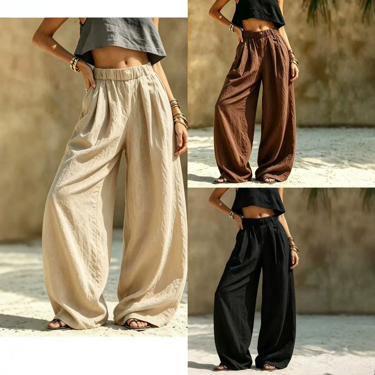 Women's Casual Wide Leg Pants