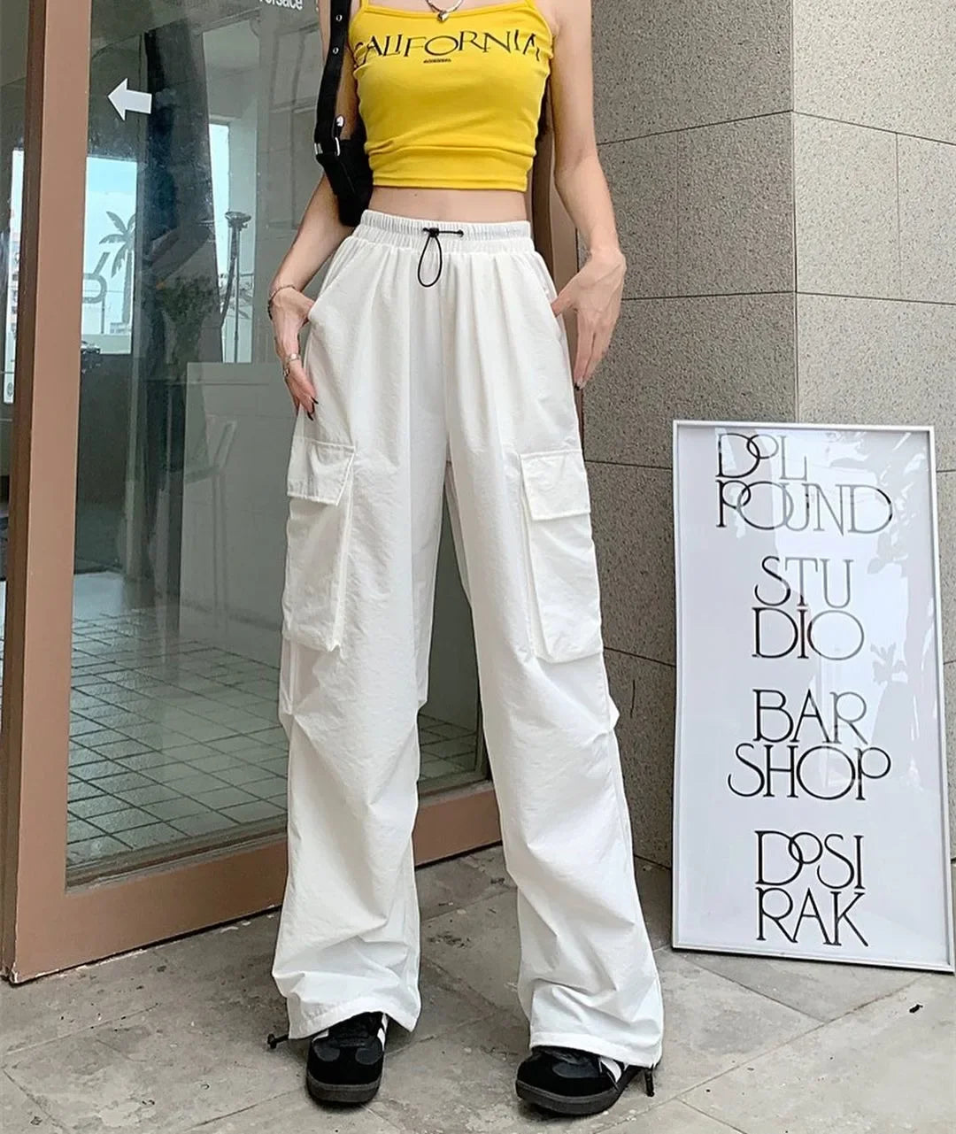 Women Casual Baggy Cargo Pants
