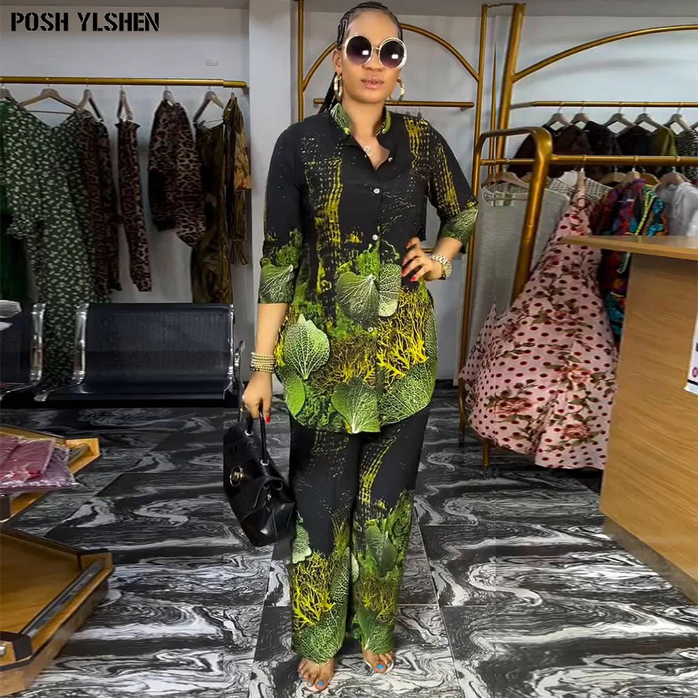 Two 2 Piece Pant Sets