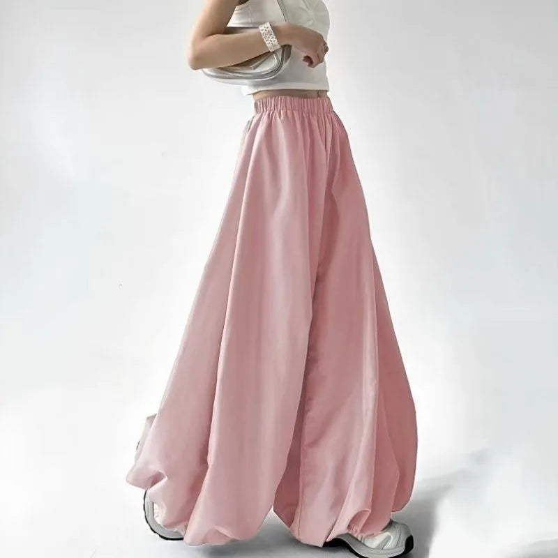 Casual Wide Leg Pants