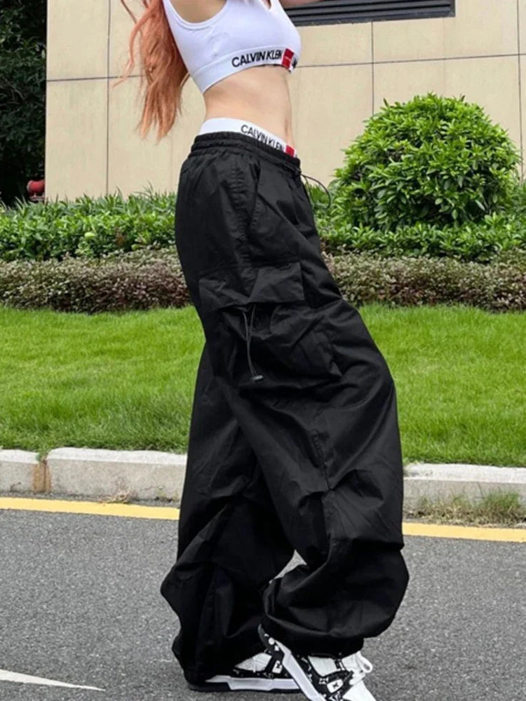 Women Casual Baggy Cargo Pants