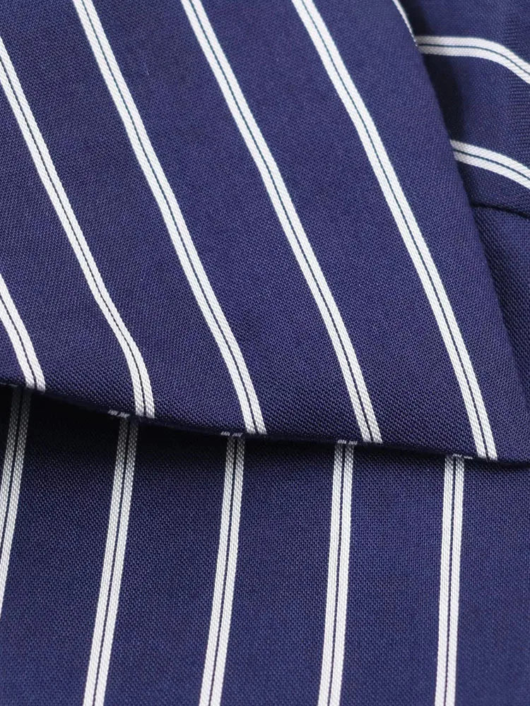 Women Striped Loose Shirt