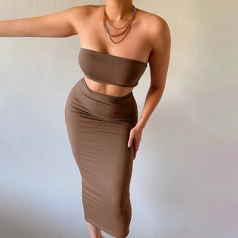 Hugcitar Women Elegant 2 Pcs Sets
