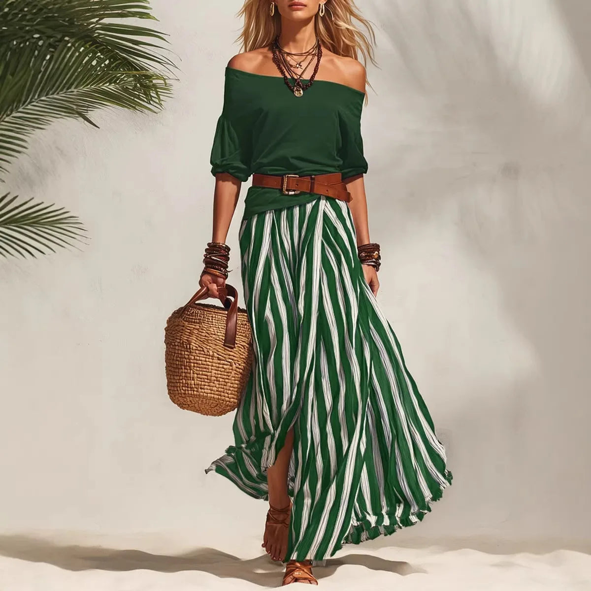 Women Multiple Colors Off Shoulder Puff Sleeve