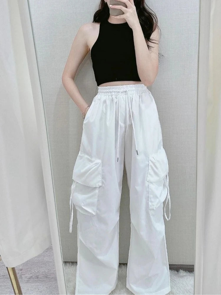 New Women Y2K Cargo Pants