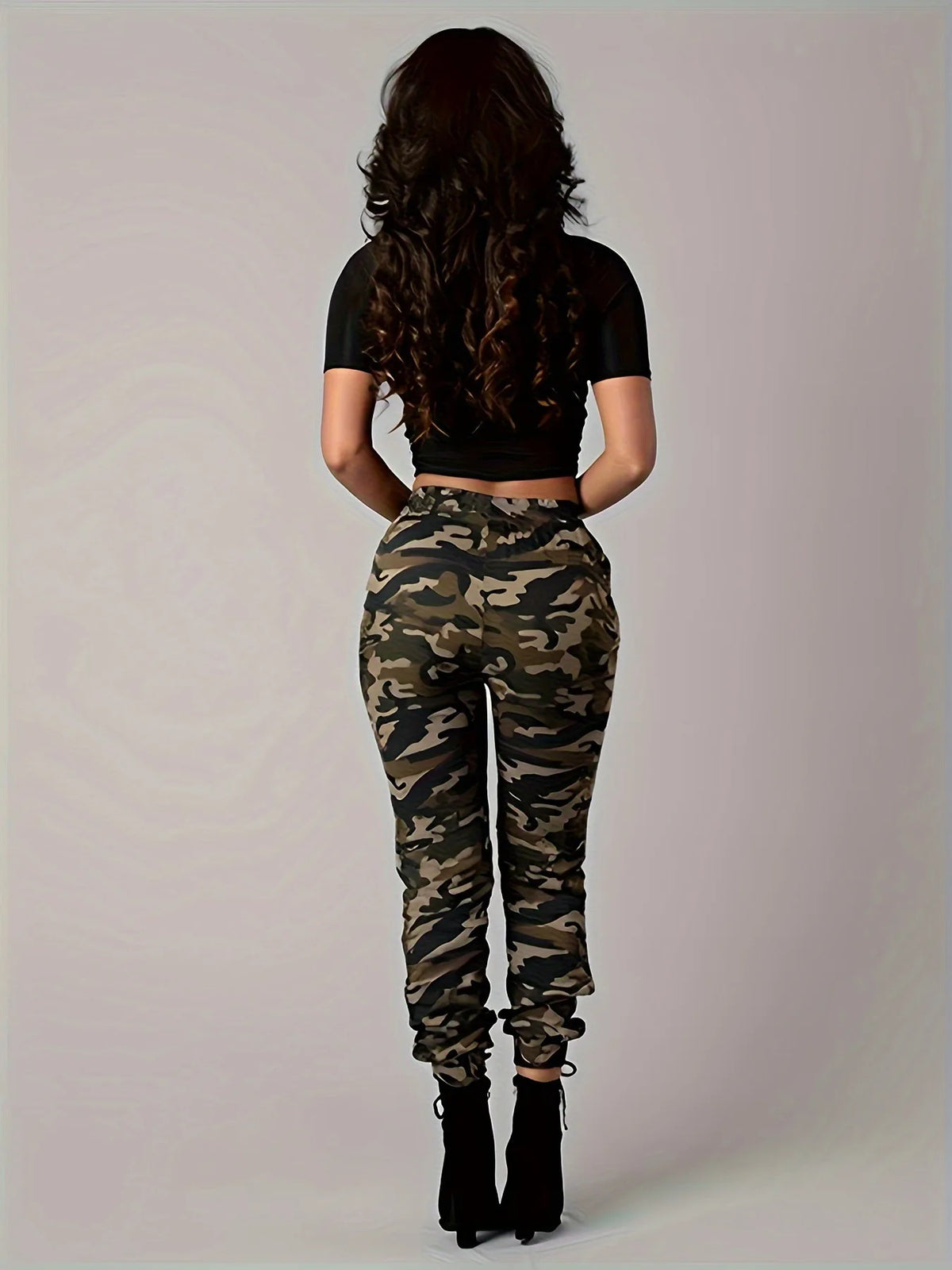 Women's Casual Camo Print