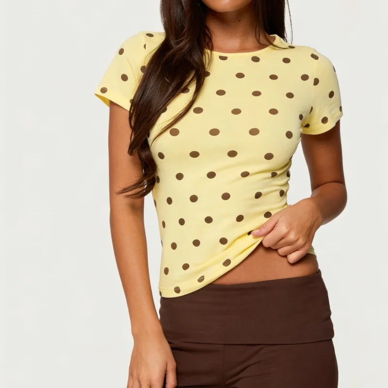 Women Polka Dot Shirt