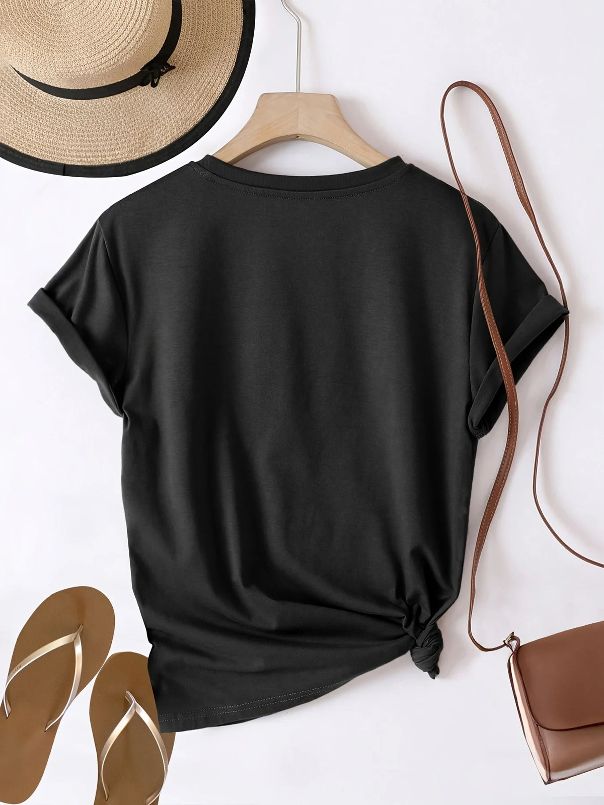 Women'S Floral Graphic Print T-Shirt