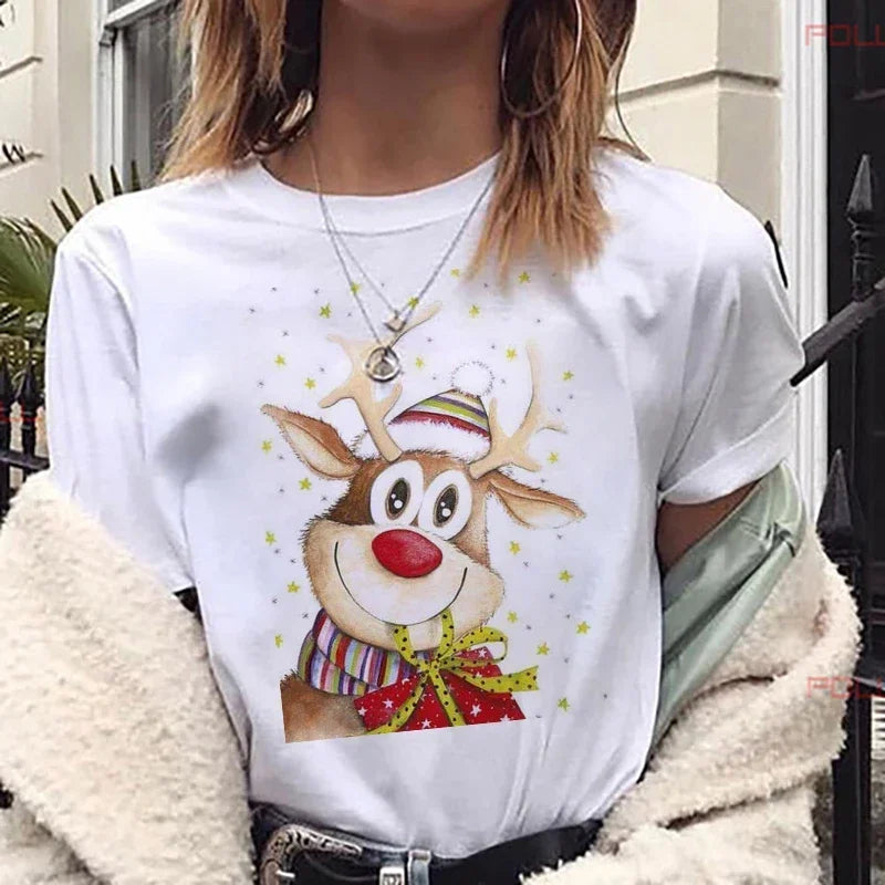 New Santa Claus Women T Shirt