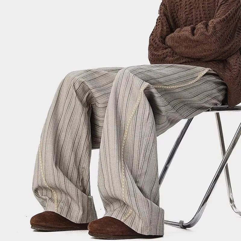 Striped Casual Pants Women's