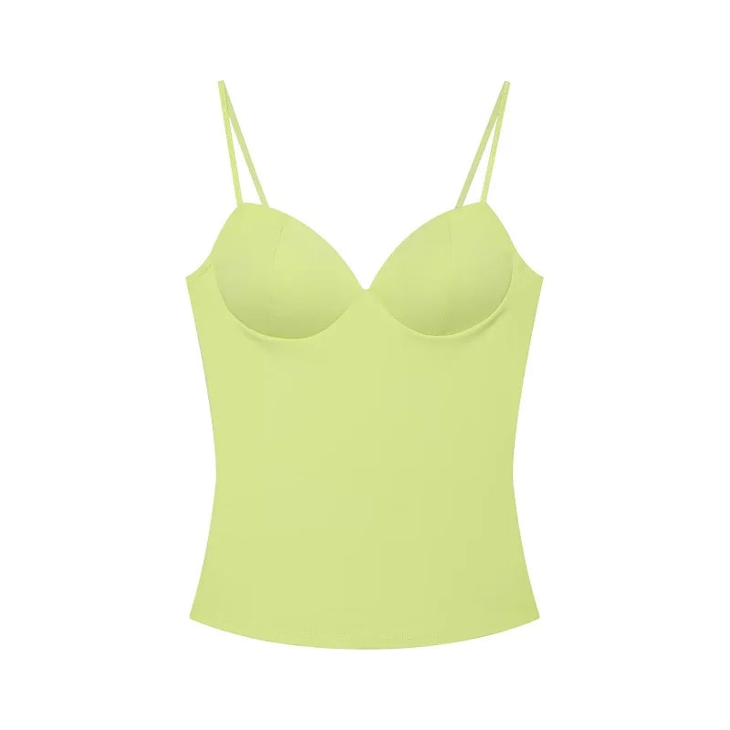 MUJER Sexy Corset Crop Top